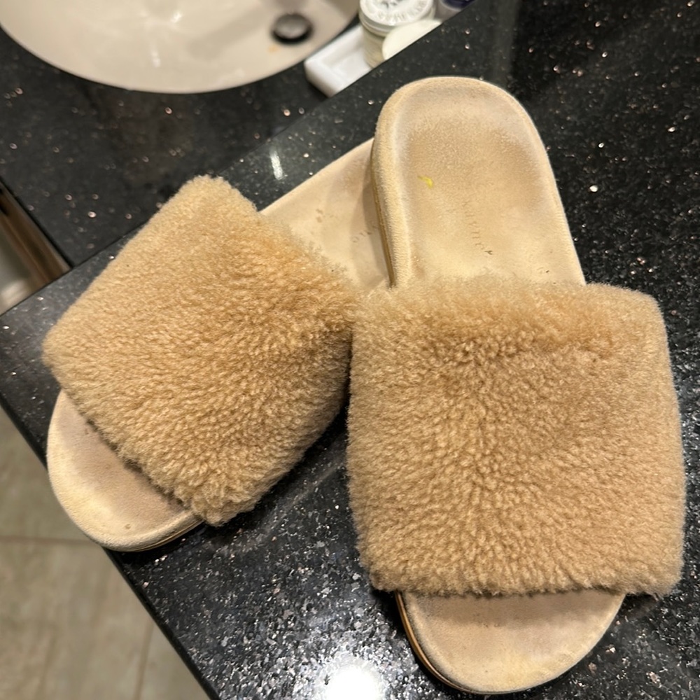 Jenni Kayne Shearling slide